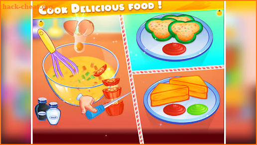 Pet animal cooking game screenshot