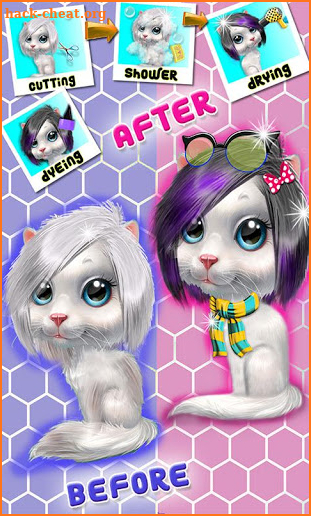 Pet Care & Animal Makeover: Pet Hair Salon Games screenshot