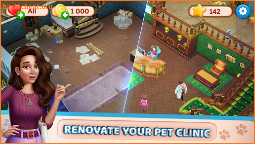 Pet Clinic - Free Puzzle Game With Cute Pets screenshot