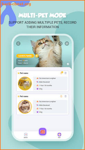 Pet Diary screenshot