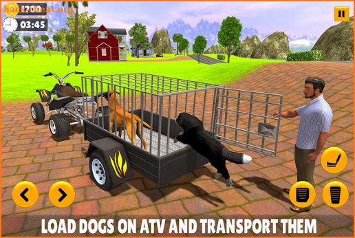 Pet Dog ATV Trolley Cargo Transport screenshot