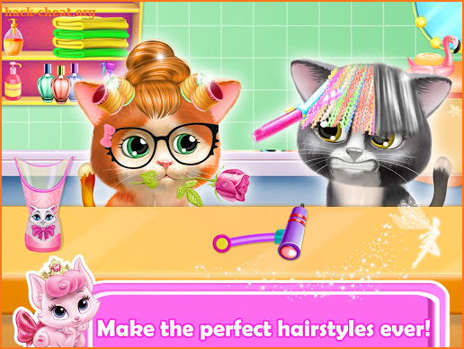 Pet Kitty Hair Salon Hairstyle Makeover screenshot