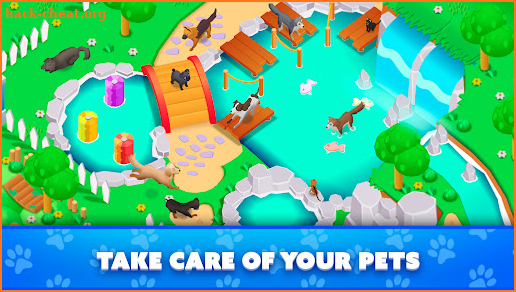 Pet Rescue Empire Tycoon—Game screenshot