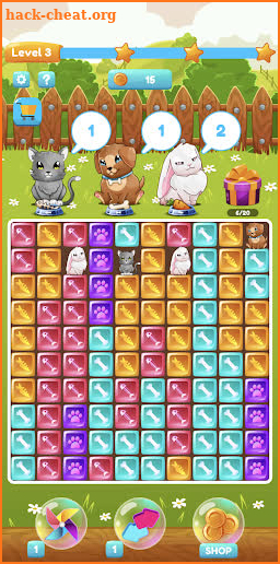 Pet Rescure - Cubes Popping screenshot