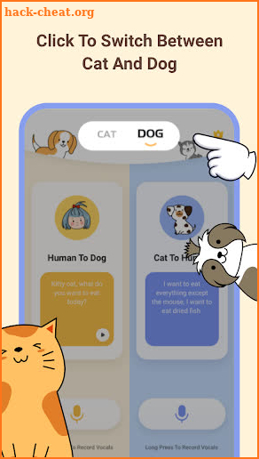 Pet Translation - Perfect Communication with Pets screenshot