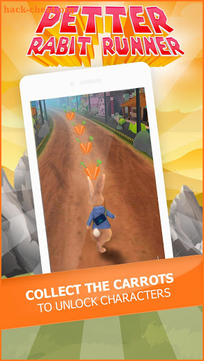 Peter runner rabbit adventure screenshot