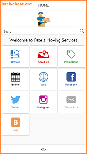 Petes Moving Services screenshot