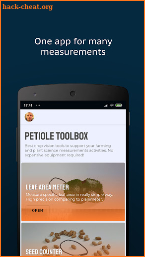 Petiole Pro: Plant Phenotyping screenshot
