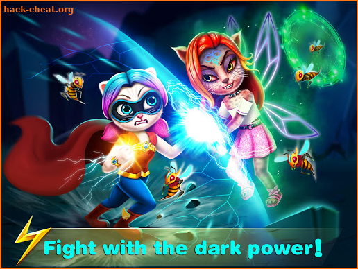 Pets High6-Super Hero Girls Fight screenshot