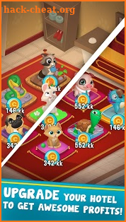 Pets Hotel: Idle Management & Incremental Clicker screenshot