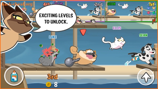 Pets Race - Fun Multiplayer PvP Online Racing Game screenshot