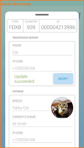 PetScan screenshot