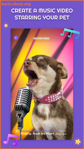 PetStar: Your Dog & Cat Sings screenshot