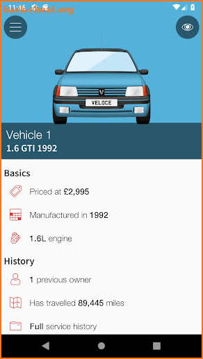Peugeot 205 GTI screenshot