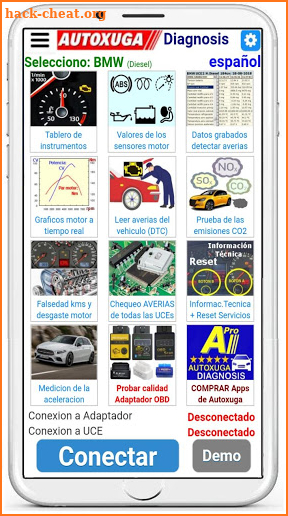 Peugeot, Ford, Porsche 3 scanner cars OBD2 ELM327 screenshot