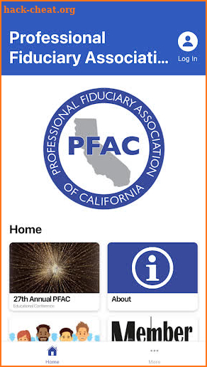 PFAC Mobile App screenshot