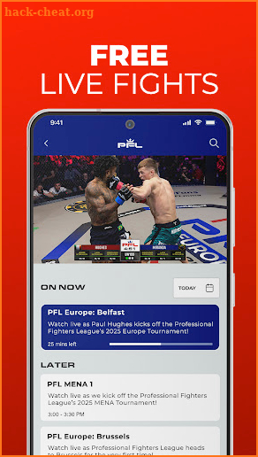 PFL screenshot