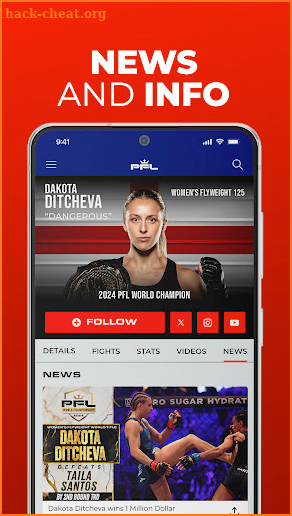 PFL screenshot