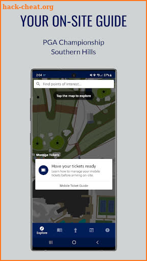 PGA Championship On-Site Guide screenshot