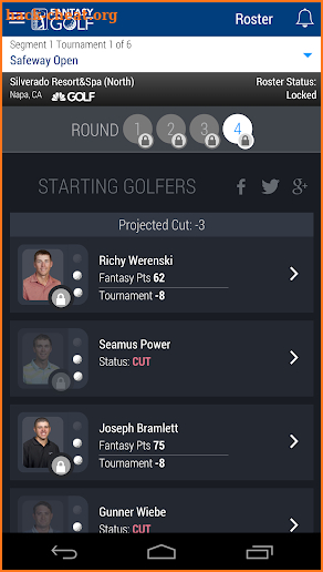 PGA TOUR Fantasy Golf screenshot