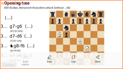 PGN Chess Editor screenshot