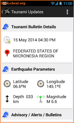 PH Weather And Earthquakes screenshot