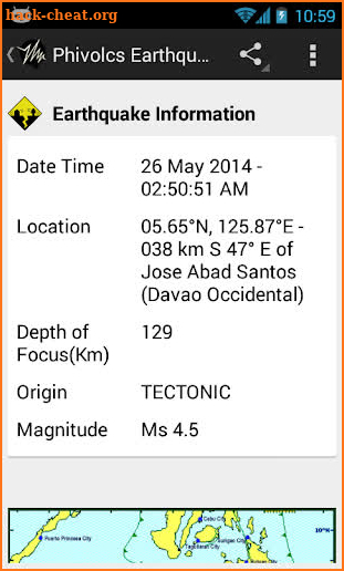 PH Weather And Earthquakes PRO screenshot