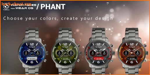 Phant Watch Face & Clock Widget screenshot