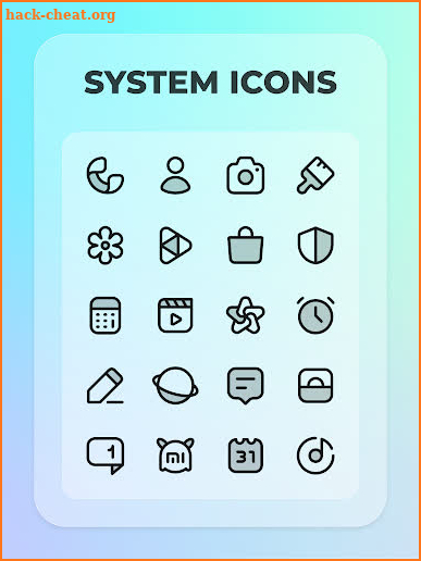 PHANTOM BLACK: Two tone icons screenshot