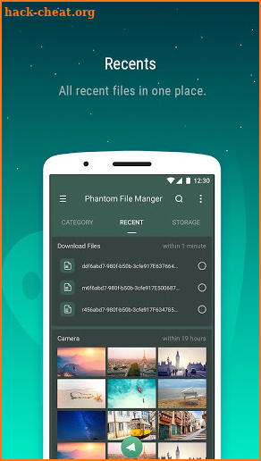 Phantom File Manager - Simple, Smart, Super FM screenshot