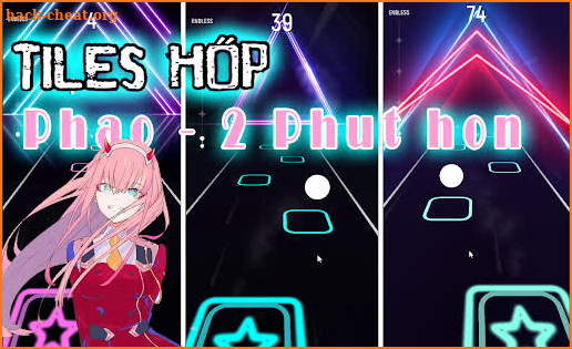 Phao 2 Phut Hon Anime TilesHop screenshot