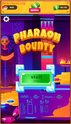 Pharaoh Bounty - Pull the pin game screenshot