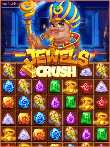 Pharaoh King Jewels Crush screenshot