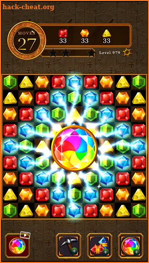 Pharaoh Magic Jewel : Classic Match 3 Puzzle screenshot