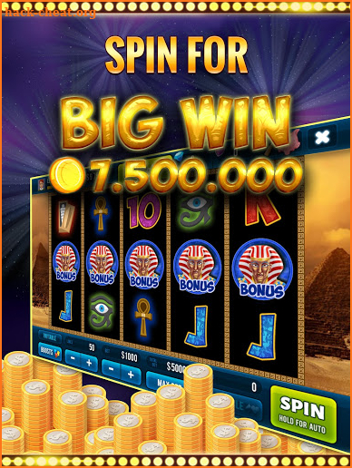 Pharaoh Slots VIP Casino Game screenshot