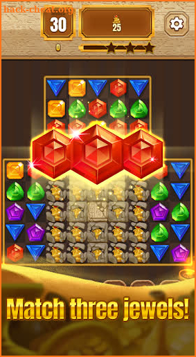 Pharaoh's Fortune Match 3: Gem & Jewel Quest Games screenshot