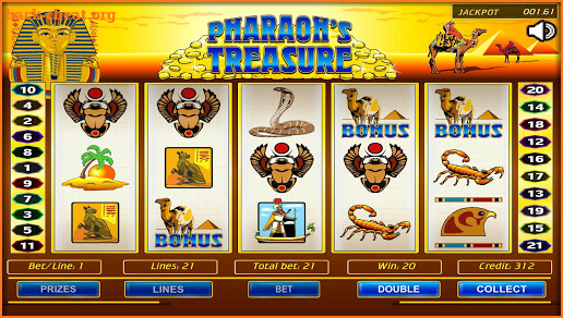 Pharaoh's Treasure screenshot