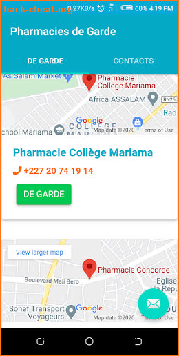 Pharmacies de Garde Niger screenshot