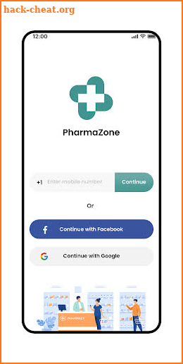 Pharmazone Delivery Flutter screenshot