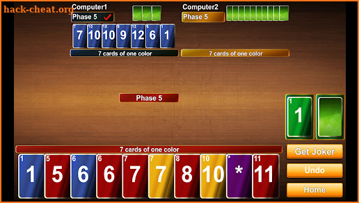 Phase 10 Card Game Offline screenshot