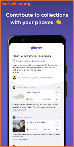 Phaver - Collect the best things together! screenshot