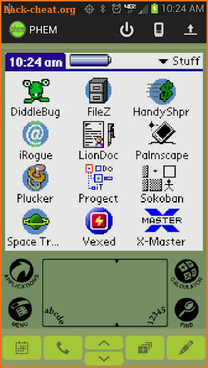 PHEM: Palm Hardware Emulator screenshot