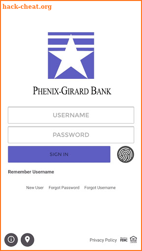 Phenix-Girard Bank screenshot