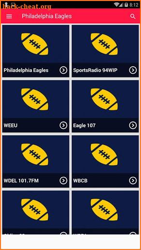Philadelphia Eagles Radio App screenshot