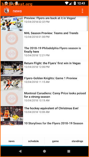 Philadelphia Hockey - Flyers Edition screenshot