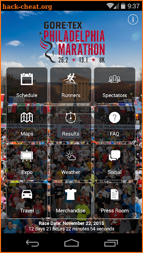 Philadelphia Marathon screenshot