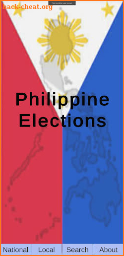 Philippine Elections screenshot