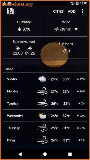 Philippines Weather screenshot