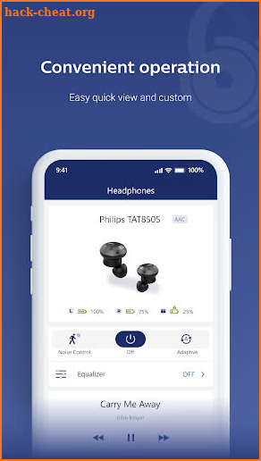 Philips Headphones screenshot