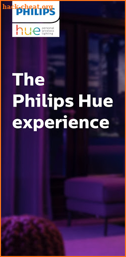 Philips Hue screenshot